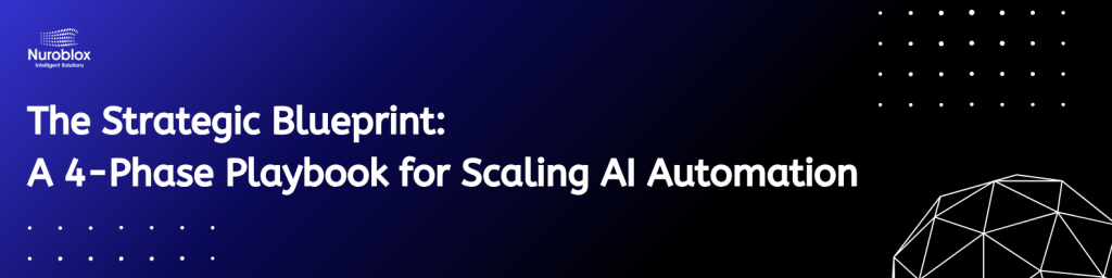 The Strategic Blueprint A 4-Phase Playbook for Scaling AI Automation