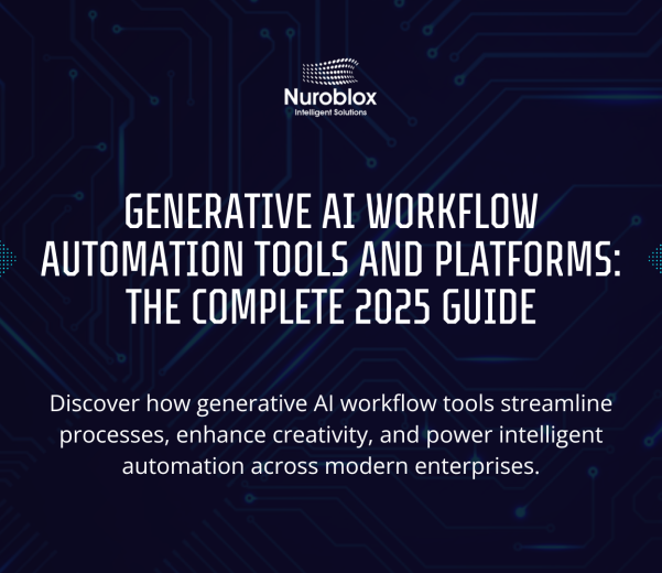 Generative AI Workflow Automation Tools and Platforms - Complete 2025 guide to the best AI automation solutions for boosting productivity, streamlining workflows, and enhancing business operations.