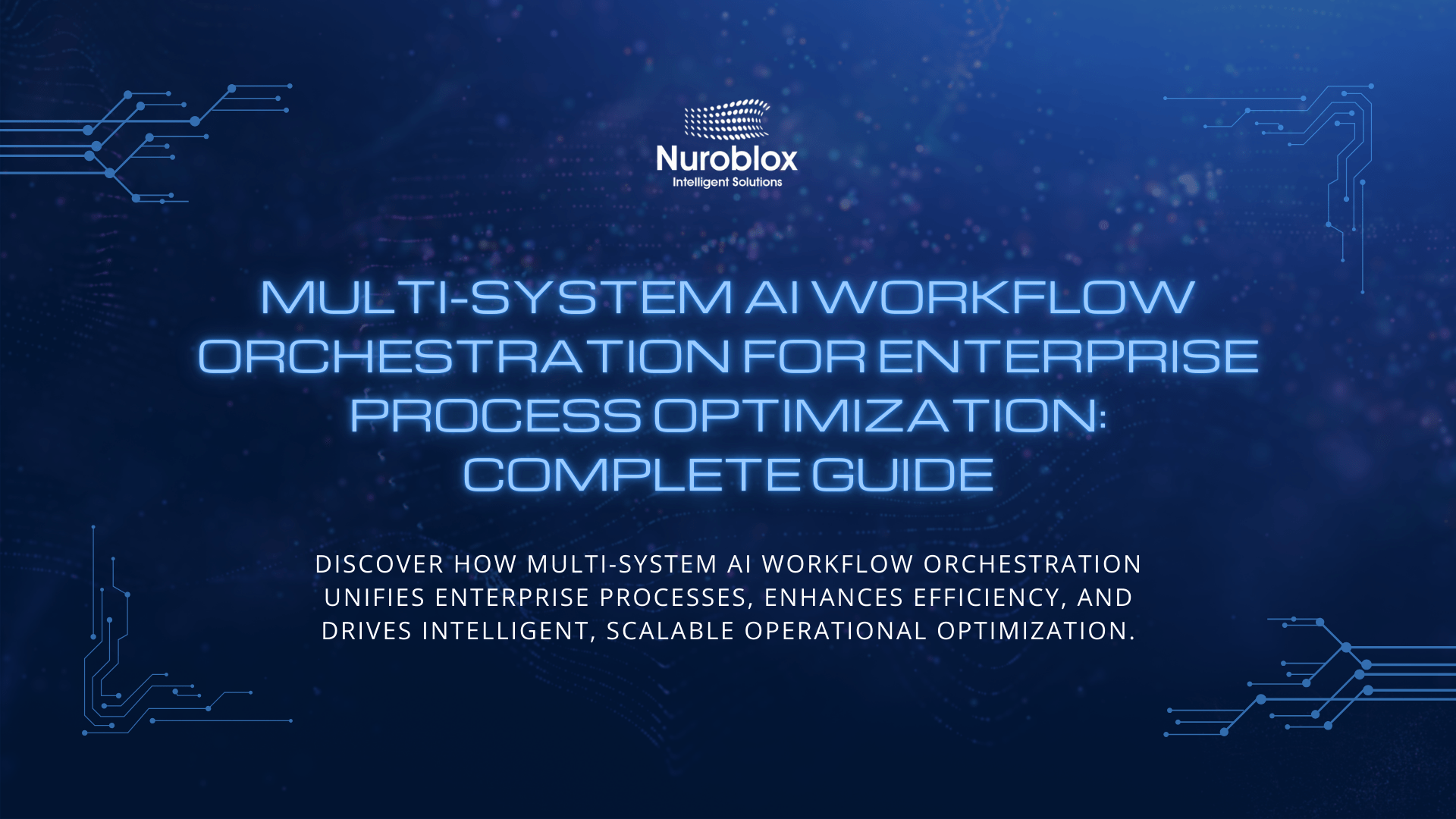 Multi-System AI Workflow Orchestration for Enterprise Process Optimization - Complete guide to integrating multiple AI systems for streamlined operations, improved efficiency, and enterprise workflow automation.
